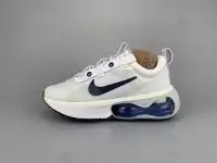 hommes nike air max 2021 running chaussures white blue